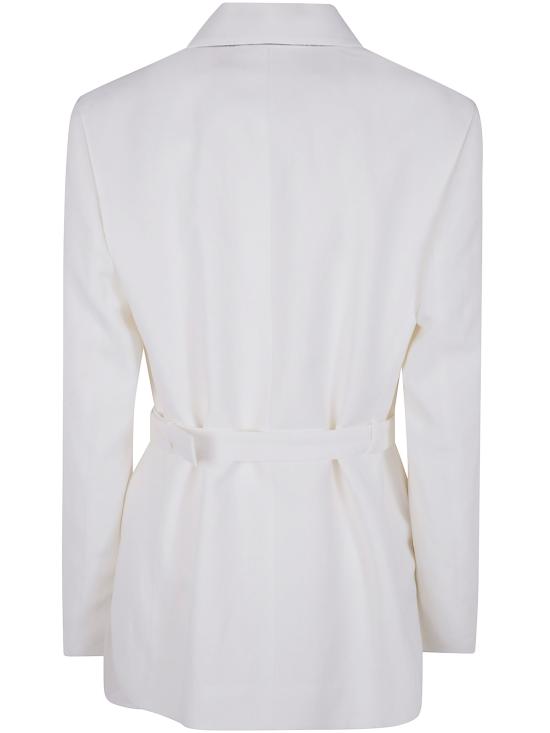 25SS 브루넬로 쿠치넬리 수트 자켓 MH1267340 C600 WHITE - BRUNELLO CUCINELLI