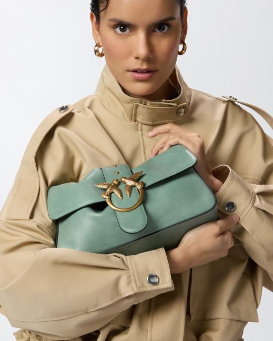 25SS 핑코 토트백 104524A2C2 E50Q Spruzzo d onda ant gold - PINKO