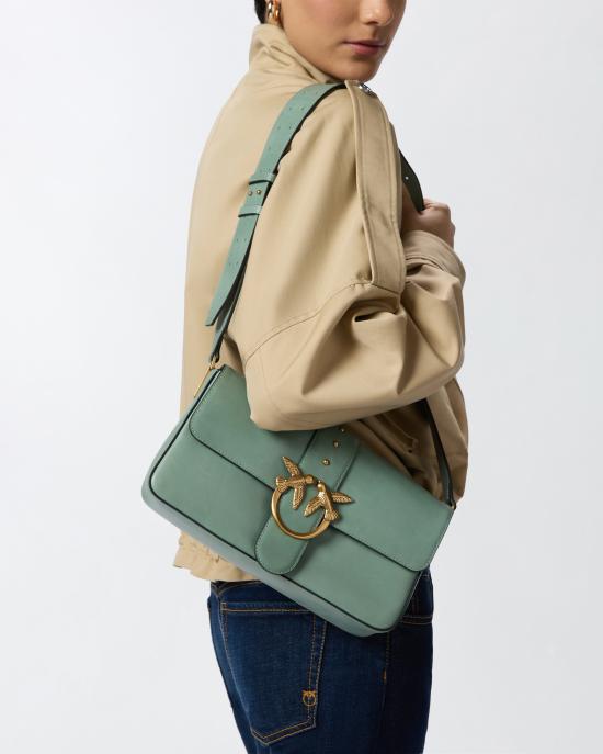 25SS 핑코 토트백 104524A2C2 E50Q Spruzzo d onda ant gold - PINKO