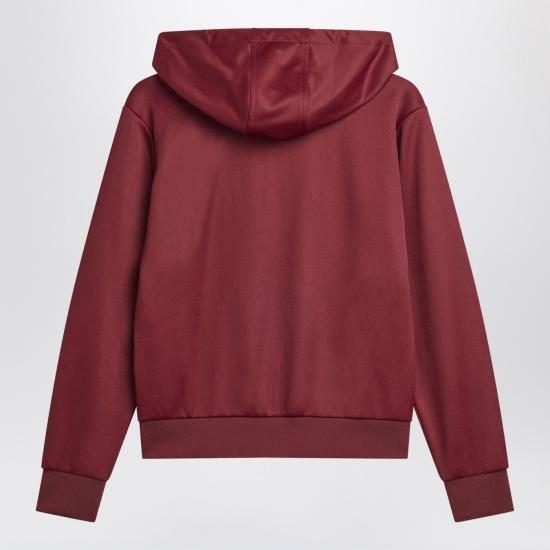  아디다스 X 웨일즈 보너 후드 티셔츠 JM8298PL Burgundy - ADIDAS X WALES BONNER