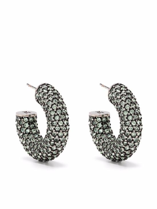  아미나 무아디 이어링 CAMERONHOOPSMALL CHRISOLITE SILVER Grey