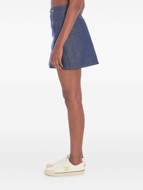 25SS 셀린느 숏 스커트 RJ033 084207IA Blue - CELINE