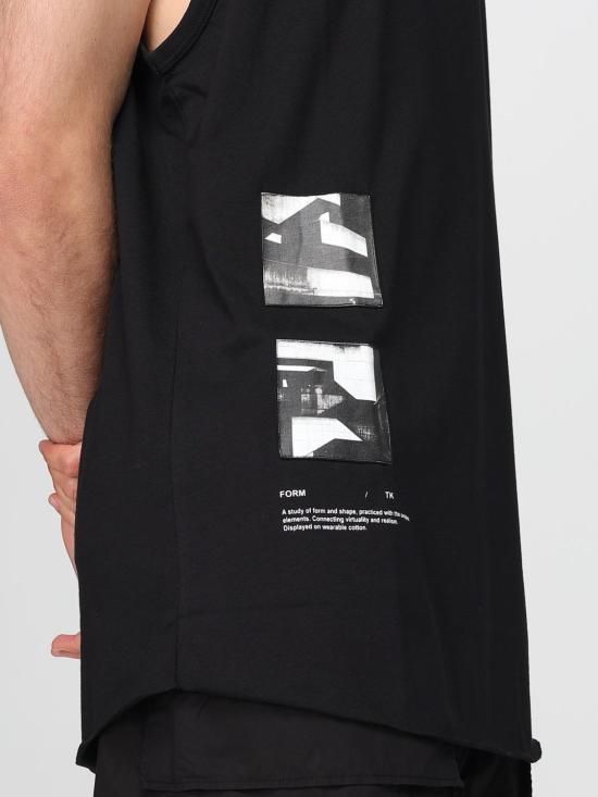 25SS 톰크롬 민소매 티셔츠 MTS842 BLACK Black - THOM KROM