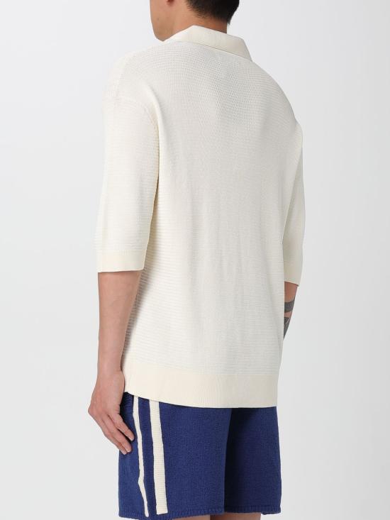 25SS 라니우스 폴로 티셔츠 S5LAMAKP008 013 White - LANEUS