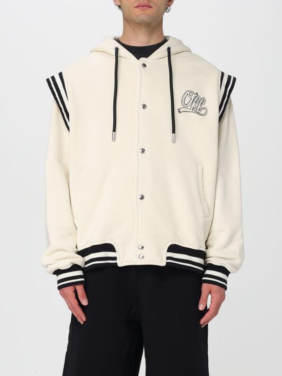 25SS 오프화이트 자켓 OMEK003S25JER001 0B0B White