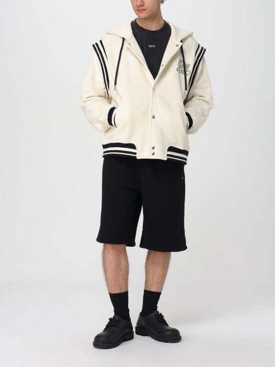 25SS 오프화이트 자켓 OMEK003S25JER001 0B0B White - OFF WHITE