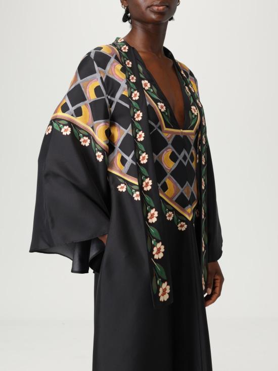 25SS 라 더블제이 롱 원피스 DRE0232SIL001DAZ01 BL01 Black - LA DOUBLEJ