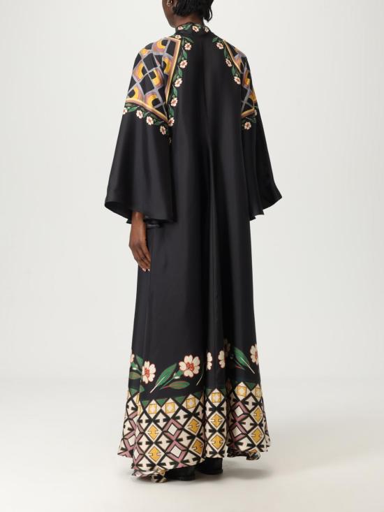 25SS 라 더블제이 롱 원피스 DRE0232SIL001DAZ01 BL01 Black - LA DOUBLEJ