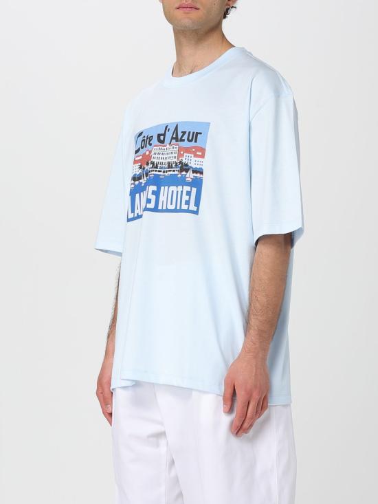 25SS 라니우스 반팔 티셔츠 S5LAUATH1000 186 Blue - LANEUS