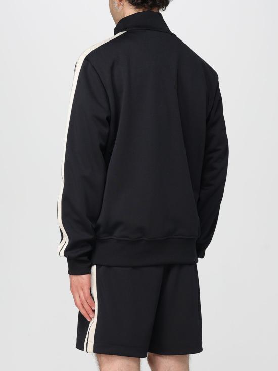 25FW 팜앤젤스 집업 니트 PMBD058C99FAB002 1003 Black - PALM ANGELS