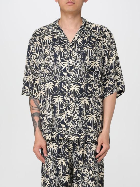 25SS 라니우스 반팔 셔츠 S5LAUASI027 110 Black