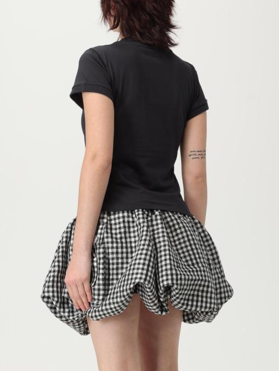 25FW 가니 반팔 티셔츠 T4239 252 Grey - GANNI