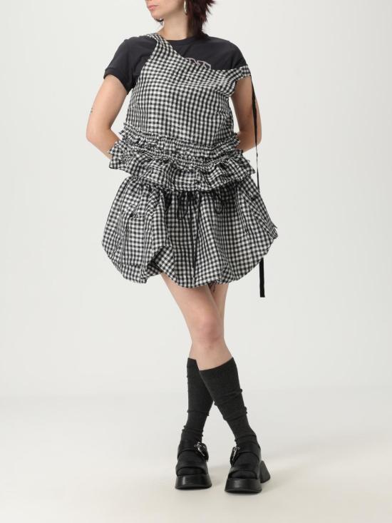 25FW 가니 반팔 티셔츠 T4239 252 Grey - GANNI