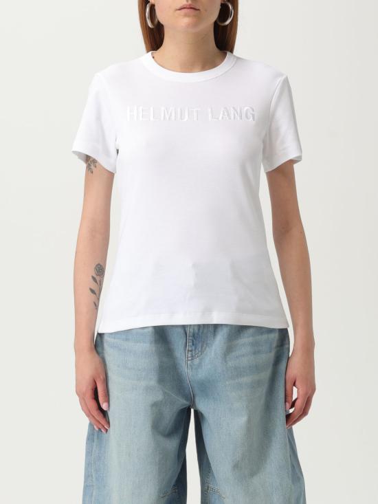 25FW 헬무트랭 반팔 티셔츠 O06HW505 100 White