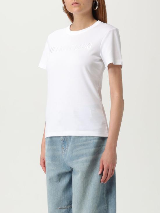 25FW 헬무트랭 반팔 티셔츠 O06HW505 100 White - HELMUT LANG