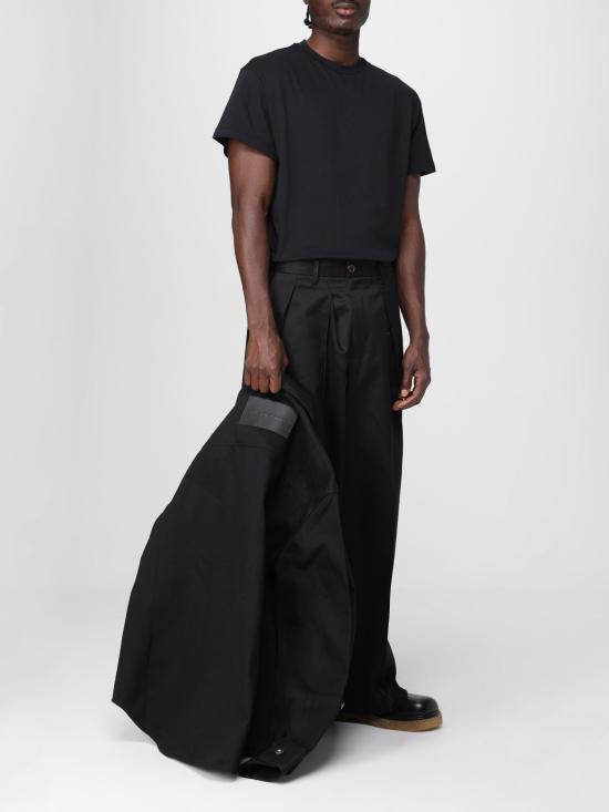 25FW 질샌더 반팔 티셔츠 J47GC0001J45048 001 Black - JIL SANDER