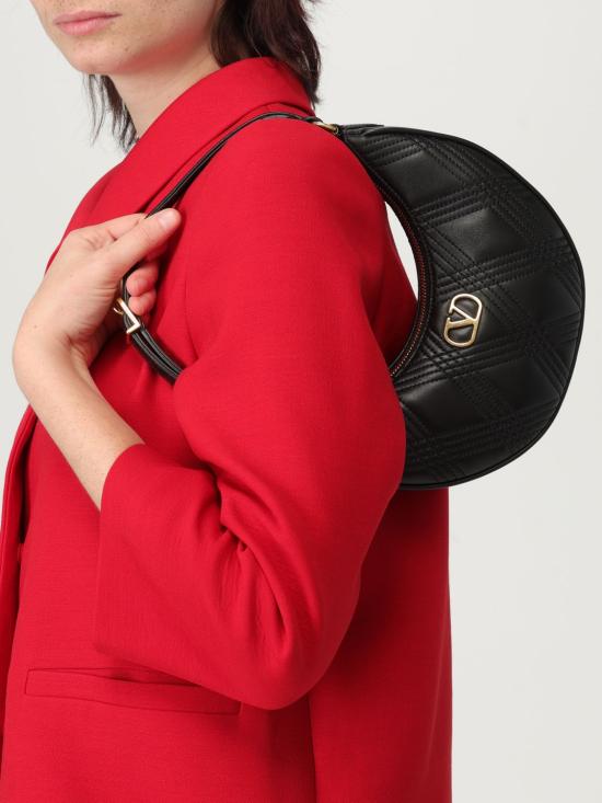 25FW 발렌티노 가라바니 숄더백 7W2P0AS3MIC 0NO Black - VALENTINO GARAVANI