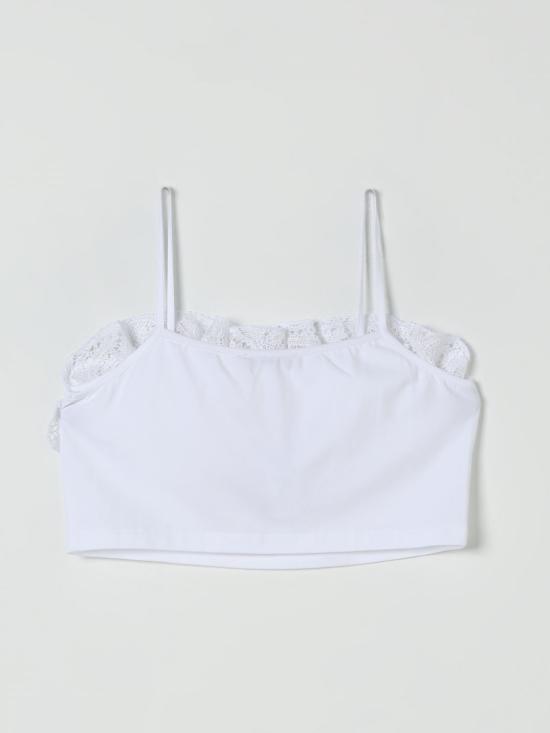 25SS [키즈] 트윈셋 탑 251GJ2QR5 00808 White - TWINSET