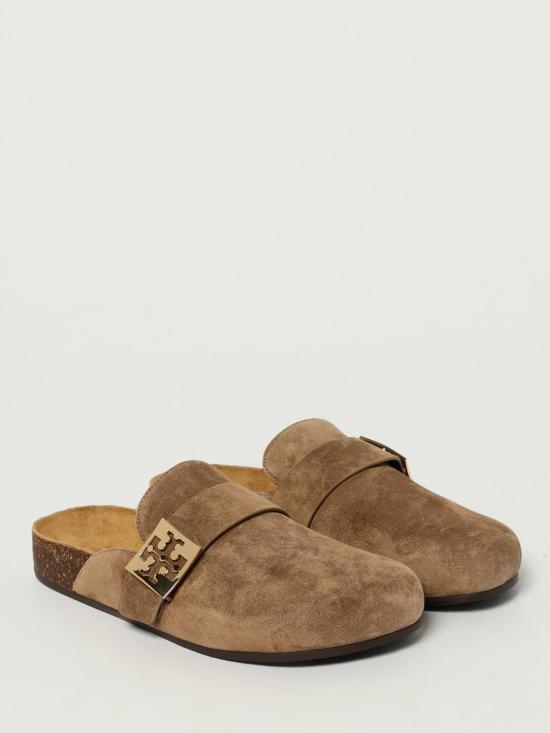 25FW 토리버치 뮬/슬리퍼 154446 037 Brown - TORY BURCH