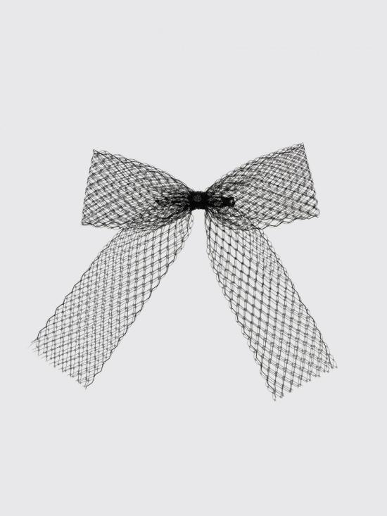 25FW 메종미셸 헤어 액세서리 2472002001 Black