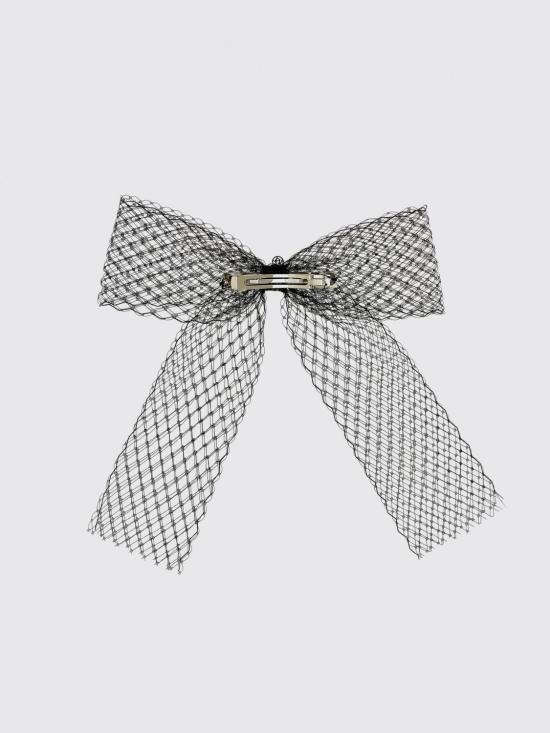 25FW 메종미셸 헤어 액세서리 2472002001 Black - MAISON MICHEL