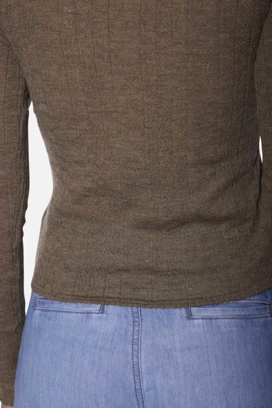  더 타일 클럽 블라우스 타일 클럽 실비아 포인텔 헨리 탑 - THE TILE CLUB