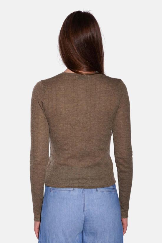  더 타일 클럽 블라우스 타일 클럽 실비아 포인텔 헨리 탑 - THE TILE CLUB