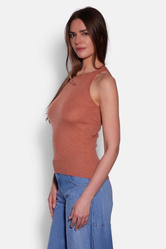  더 타일 클럽 민소매 티셔츠 타일 클럽 테사 캐시미어 탱크 - THE TILE CLUB