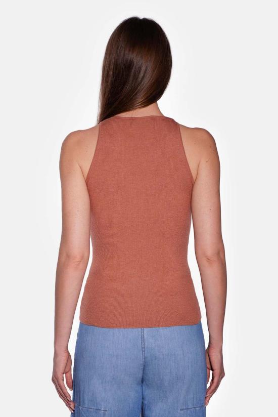  더 타일 클럽 민소매 티셔츠 타일 클럽 테사 캐시미어 탱크 - THE TILE CLUB