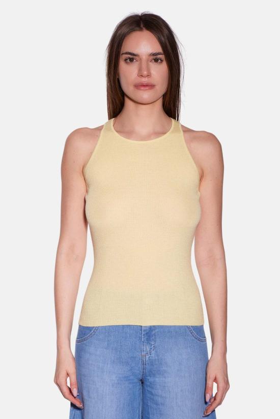  더 타일 클럽 민소매 티셔츠 타일 클럽 테사 캐시미어 탱크 - THE TILE CLUB