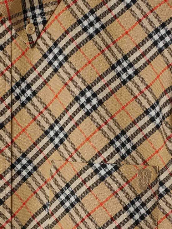  버버리 긴팔 셔츠 8104072 Beige - BURBERRY