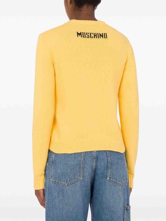  모스키노 탑 092405070028 Yellow - MOSCHINO