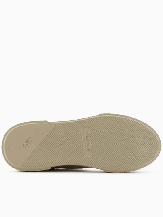  조르지오 아르마니 스니커즈 X2X172XN152A645 Beige - GIORGIO ARMANI