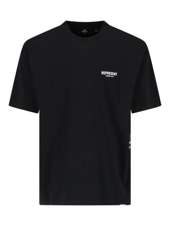 26SS 리프레젠트 반팔 티셔츠 OCM41114001 Black