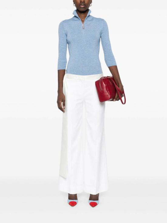 25SS 빅토리아 베컴 스트레이트 팬츠 1125WTR006040A3 White - VICTORIA BECKHAM