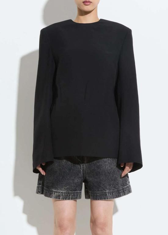  크리스티앙 뵈이넝스 블라우스 Christian Wijnants Tariq 탑 블랙 - CHRISTIAN WIJNANTS