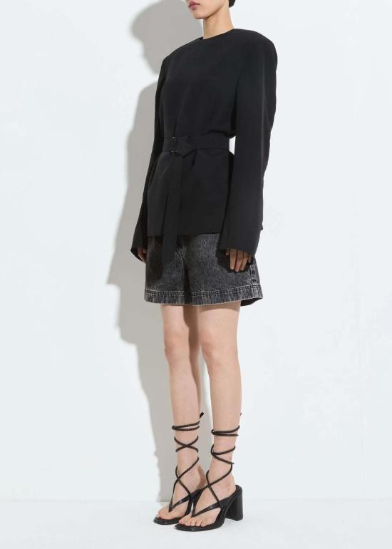  크리스티앙 뵈이넝스 블라우스 Christian Wijnants Tariq 탑 블랙 - CHRISTIAN WIJNANTS