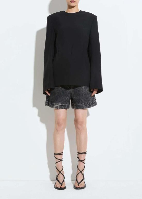  크리스티앙 뵈이넝스 블라우스 Christian Wijnants Tariq 탑 블랙 - CHRISTIAN WIJNANTS