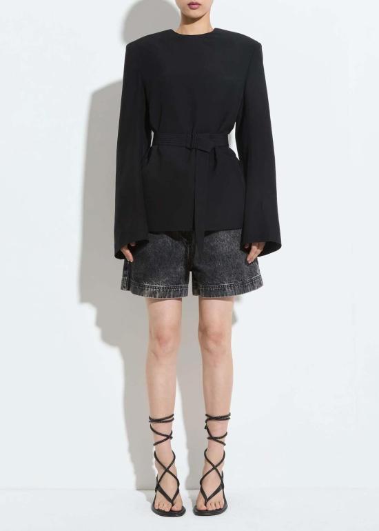  크리스티앙 뵈이넝스 블라우스 Christian Wijnants Tariq 탑 블랙