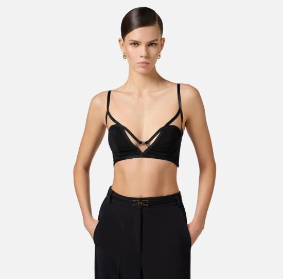 25SS 엘리자베타프랜치 브라 RG00852E2 110 NERO - ELISABETTA FRANCHI