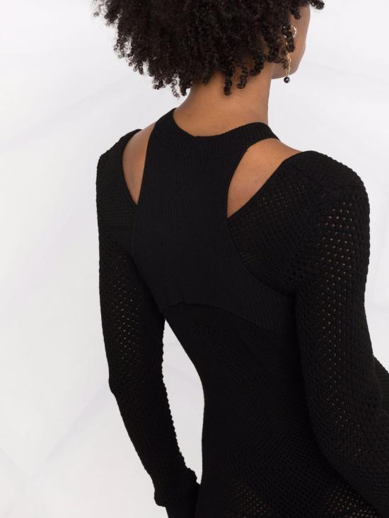  안드레아 아다모 숏 원피스 DR06031 4730473 Black - ANDREA ADAMO