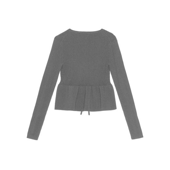 25SS 가니 가디건 K2364099 BLACK DOM - GANNI