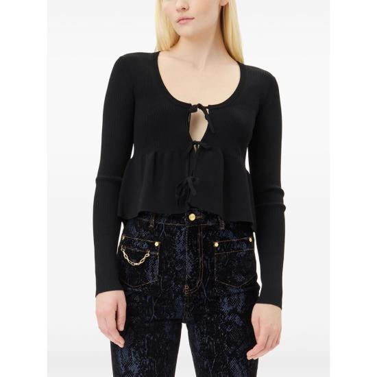 25SS 가니 가디건 K2364099 BLACK DOM - GANNI