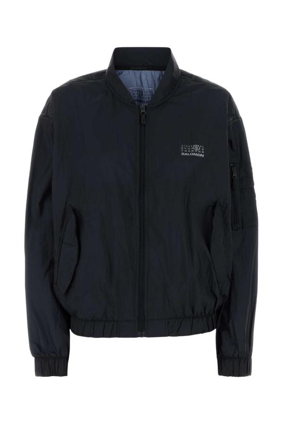 25SS MM6 메종마르지엘라 봄버 자켓 S52AM0327M35418900 BLACK DOM