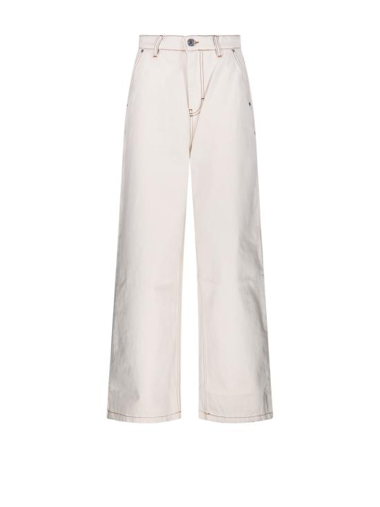  아미 스트레이트 팬츠 FTR456 DE0039 136 WHITE CREAM DOM