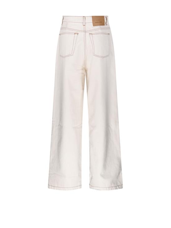  아미 스트레이트 팬츠 FTR456 DE0039 136 WHITE CREAM DOM - AMI