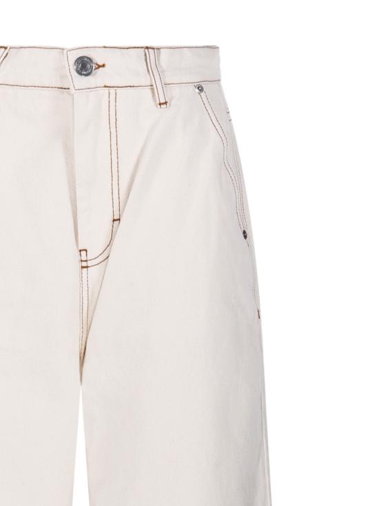  아미 스트레이트 팬츠 FTR456 DE0039 136 WHITE CREAM DOM - AMI