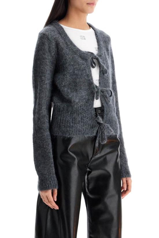 25SS 가니 가디건 K2411921 PALOMA MELANGE DOM - GANNI