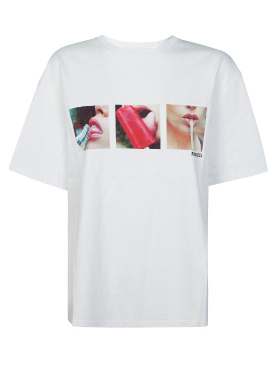 25SS 피오루찌 반팔 티셔츠 W02SMTSH103CJ01WH01 white BIANCO