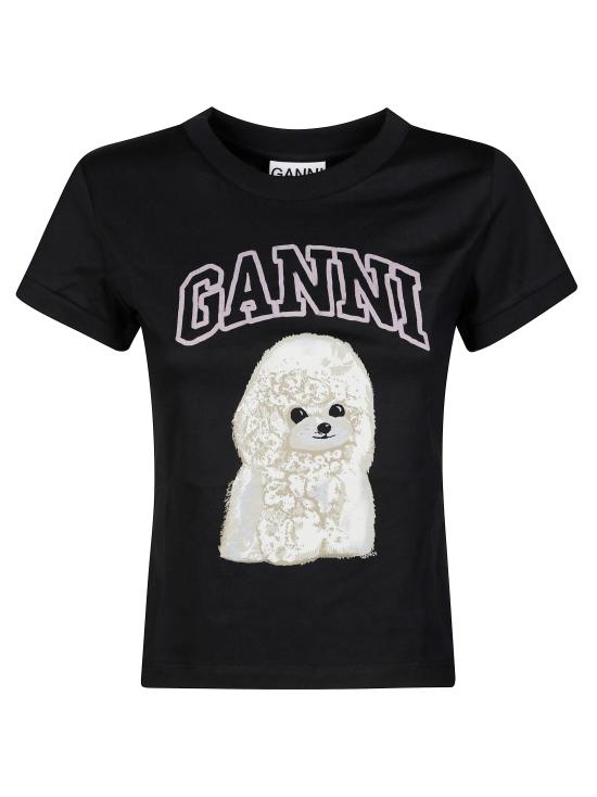 25FW 가니 반팔 티셔츠 T4239 252 GRIGIO